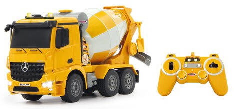 Camion Hormigonera Teledirigido Mezcladora de Hormigon Mercedes-Benz Arocs 1:20 2,4GHz